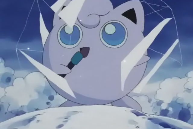 Pocket Monsters — s03e73 — Freezer VS Purin! In the Middle of a Snowstorm!!