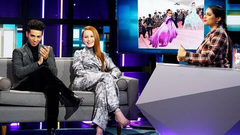 A Little Late with Lilly Singh — s01e50 — Madelaine Petsch, Mena Massoud