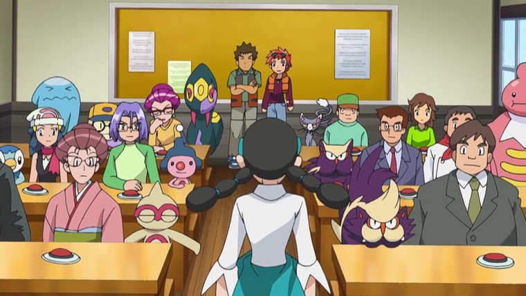 Pokémon the Series — s12e21 — Classroom Training!