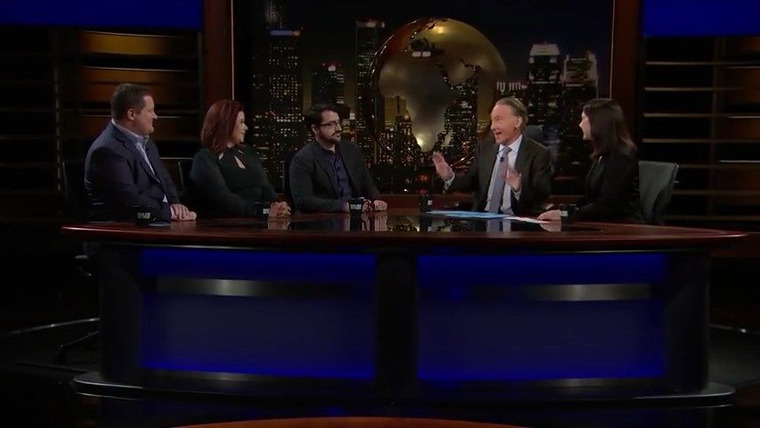 Real Time with Bill Maher — s16e07 — Kathy Griffin; Trae Crowder, Erick Erickson and Ana Navarro; Bari Weiss