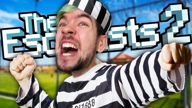 Jacksepticeye — s06e452 — WE BROKE THE GAME | The Escapists 2 #7 w/Robin