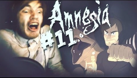 PewDiePie — s03e451 — NAKED BUTTS IN MY FACE D: - Amnesia: Custom Story - Lost The Lights - Part 11