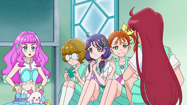 Tropical-Rouge! Pretty Cure — s01e12 — Confiscated! The Aqua Pot Breaks The School Rules!?