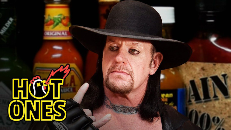 Hot Ones — s13e08 — The Undertaker Takes Care of Business While Eating Spicy Wings