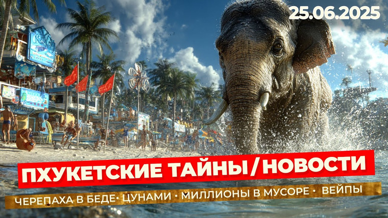 Arsen Phuket — s02e124 — 12 миллионов в мусорке и атака на вейпы: что творится в Таиланде? Новости, опасности и приключения!