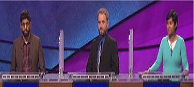 Jeopardy! — s2015e225 — Pranjal Vachaspati Vs. Ross Merriam Vs. Samantha Hartke, show # 7285.
