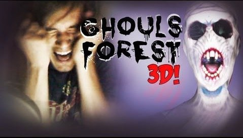 PewDiePie — s03e301 — JUMPSCARE FEST ;_; - Ghouls Forest 3 - 3D REMAKE!