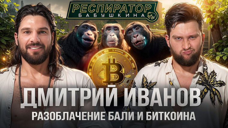 Респиратор Бабушкина — s05e04 — Рай и ад на Бали, свобода и бандиты, ретриты и духовность — как живет криптомиллионер на Бали