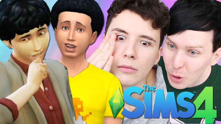 Dan and Phil — s05e05 — TEENAGE ANGST TIME - Dan and Phil Play: Sims 4 #49