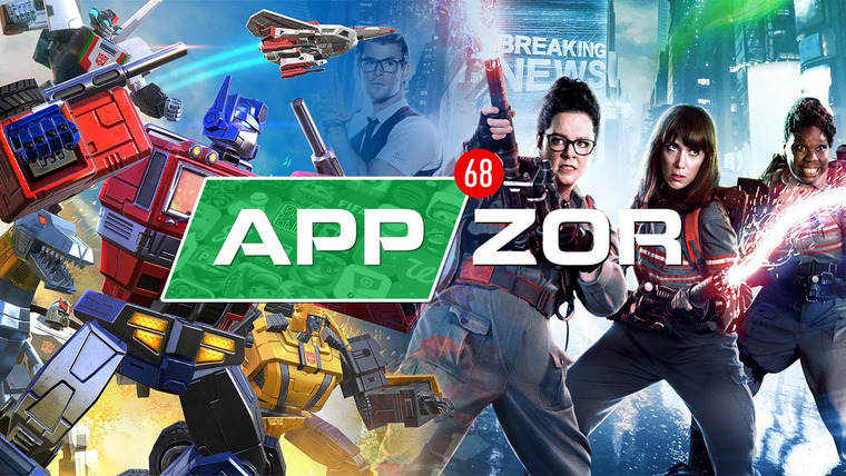 AppZor — s01e68 — Appzor №68 — Dragon Land, Zombies Chasing Me, Ghostbusters: Slime City…