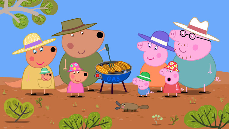 Peppa Pig — s05e19 — Australia Part 1 - The Outback