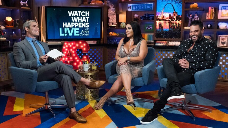 Watch What Happens Live — s14e118 — Mercedes Javid & Mike Shouhed