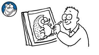 Simon's Cat — s2008 special-9 — Simon Draws: The Hedgehog