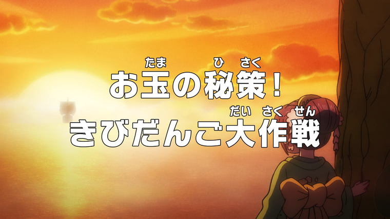 One Piece (JP) — s20e1019 — Tama's Secret Plan! Operation Kibi Dango