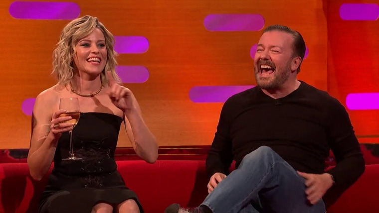 The Graham Norton Show — s26e08 — Kylie Minogue, Elizabeth Banks, Ricky Gervais, Lewis Hamilton