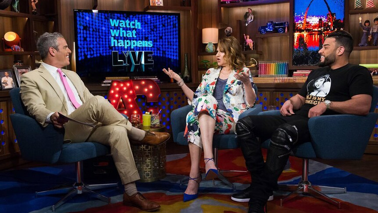 Watch What Happens Live — s13e110 — Mike Shouted & Sandra Bernhard