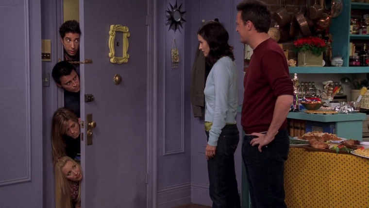 Друзья — s10e08 — The One With the Late Thanksgiving