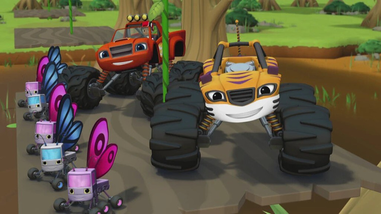 Blaze and the Monster Machines — s01e08 — The Jungle Horn