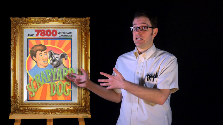 The Angry Video Game Nerd — s09 special-0 — Bad Game Cover Art #19 - Scrapyard Dog (Atari 7800)