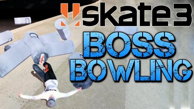 Jacksepticeye — s03e153 — Skate 3 - Part 17 | BOSS BOWLING | I Made My Own Skate Park