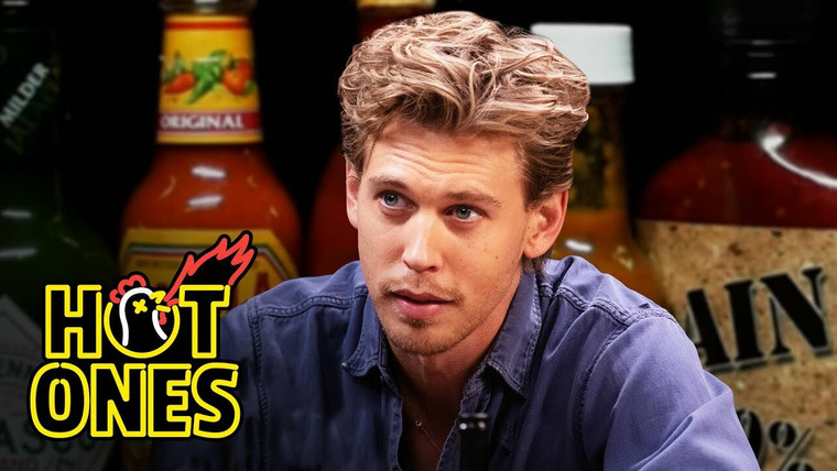Hot Ones — s20e04 — Austin Butler Searches for Comfort While Eating Spicy Wings