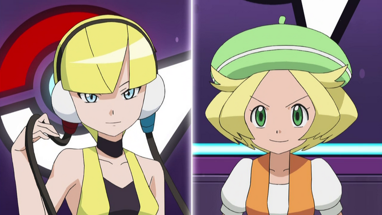 Покемон — s15e01 — Enter Elesa, Electrifying Gym Leader! (Pokemon: Black and White Rival Destinies)