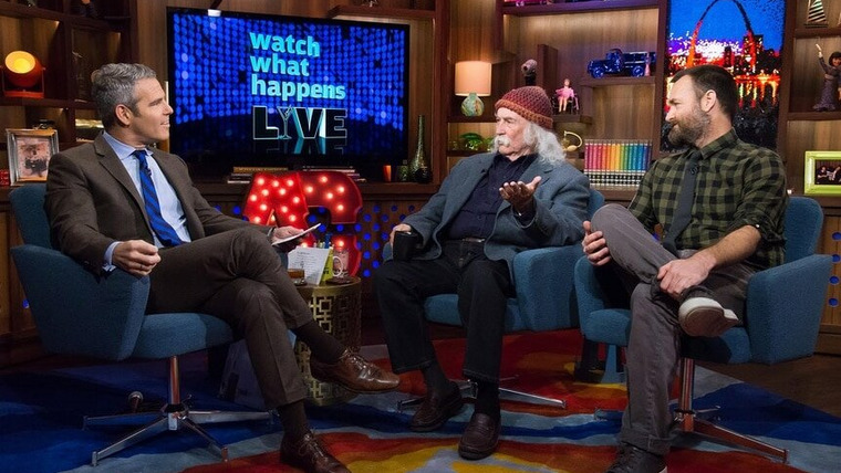 Watch What Happens Live — s13e176 — Will Forte & David Crosby