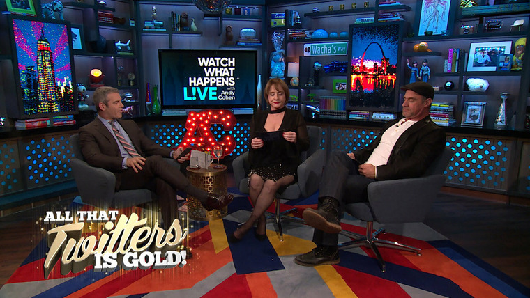 Watch What Happens Live — s14e84 — Christopher Meloni, Patti Lupone