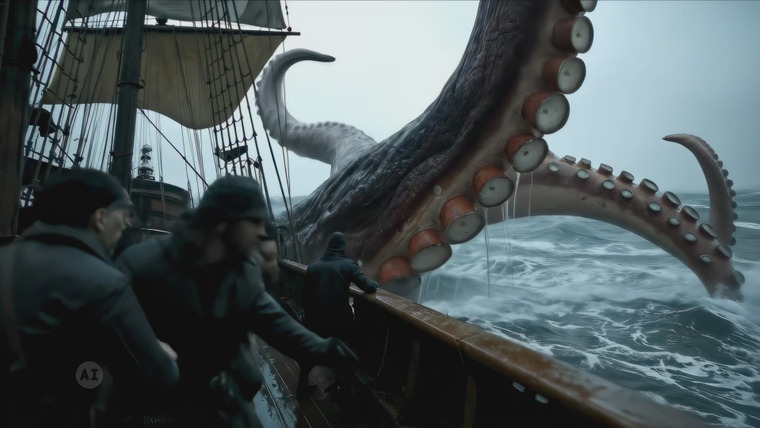 Величайшие загадки истории — s07e05 — The Hunt for the Kraken