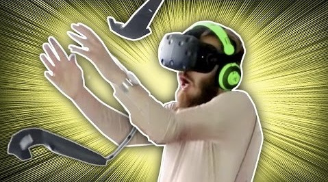 PewDiePie — s07e160 — ACCIDENTALLY THROWING MY CONTROLLERS (HTC Vive - Part 6)