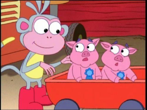 Dora the Explorer — s01e08 — Three L'il Piggies