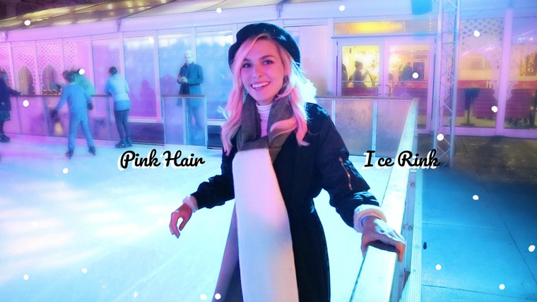 Marzia — s06 special-551 — Pink Hair + Ice Rink | VLOG