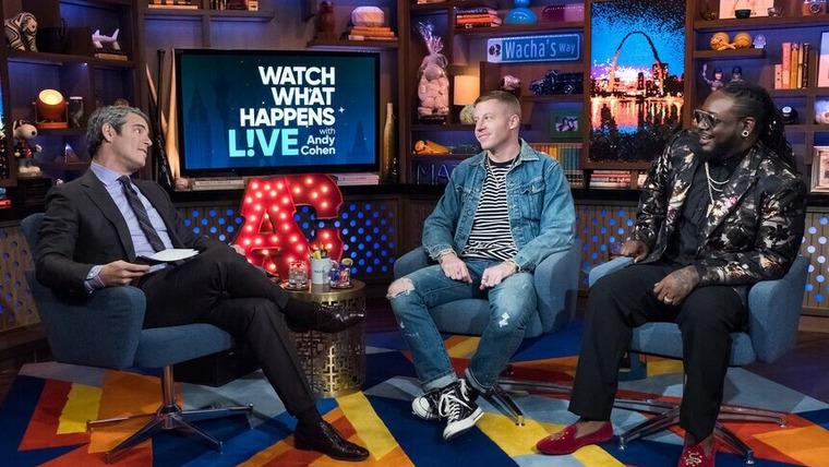 Watch What Happens Live — s14e190 — Macklemore and T-Pain