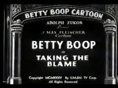 Betty Boop — s1935e02 — Taking the Blame