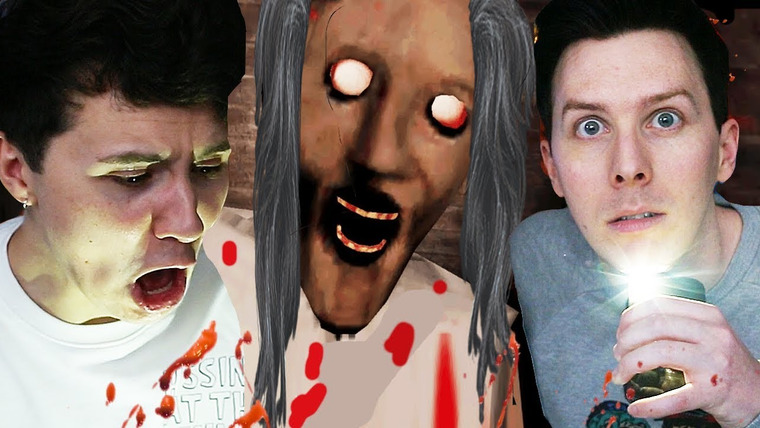 Dan and Phil — s05e40 — SPOOKY WEEK BEGINS! Dan and Phil Play: GRANNY