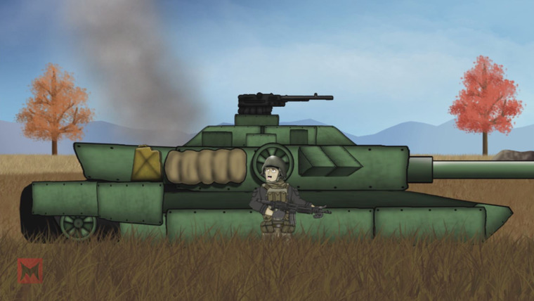 Battlefield Friends — s06e12 — Stolen Tank
