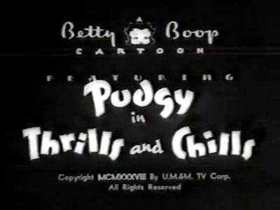 Бетти Буп — s1938e12 — Thrills and Chills
