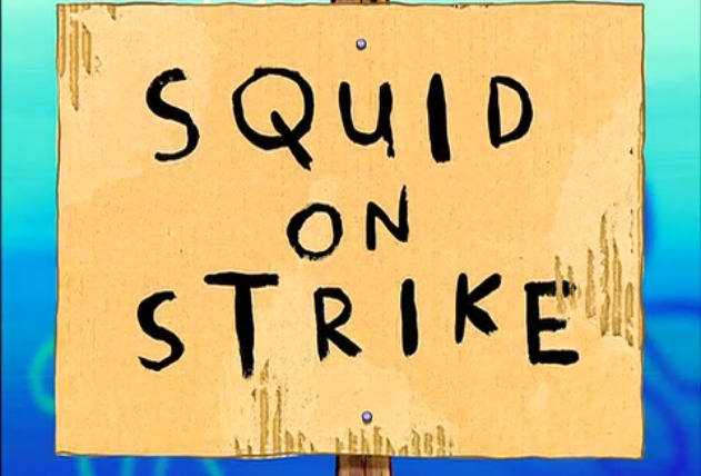 Губка Боб квадратные штаны — s02e38 — Squid on Strike