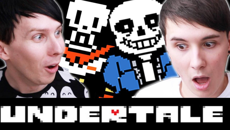 Dan and Phil — s03e04 — COMIC SANS AND PAPYRUS - Dan and Phil play: Undertale #2