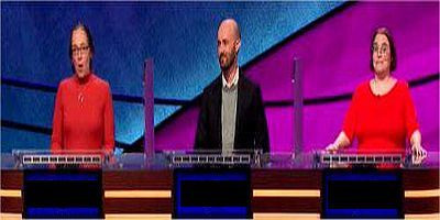 Jeopardy! — s2019e218 — Jennifer Quail Vs. Brad Cardwell Vs. Kim Kindya, Show # 8114