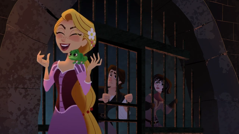 Rapunzel's Tangled Adventure — s01e05 — Cassandra v. Eugene