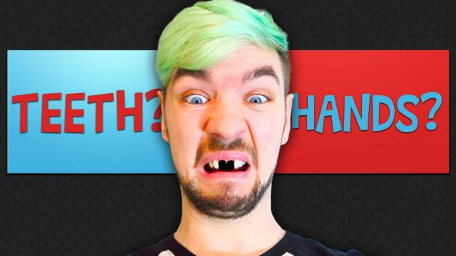 Jacksepticeye — s05e501 — BREAK YOUR HANDS OR YOUR TEETH? | Would You Rather #12