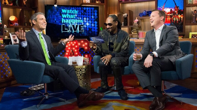 Watch What Happens Live — s12e89 — Snoop Dogg & Willie Geist