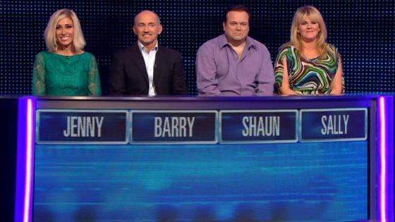 The Chase: Celebrity Special — s01e01 — Sally Lindsay, Shaun Williamson, Barry McGuigan, Jenny Frost