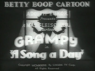 Бетти Буп — s1936e05 — A Song a Day