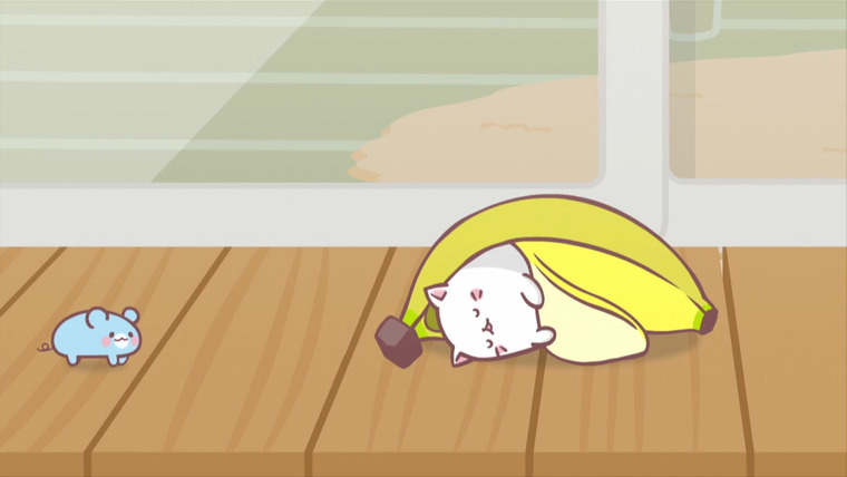 Бананя — s03e12 — Bananya Man's Secret, Nya!