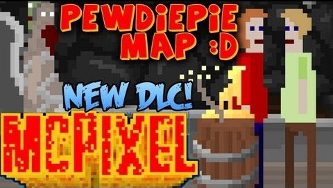 PewDiePie — s03e468 — I'M IN THE GAME! :D - McPixel (DLC) - Lets Play - Part 10