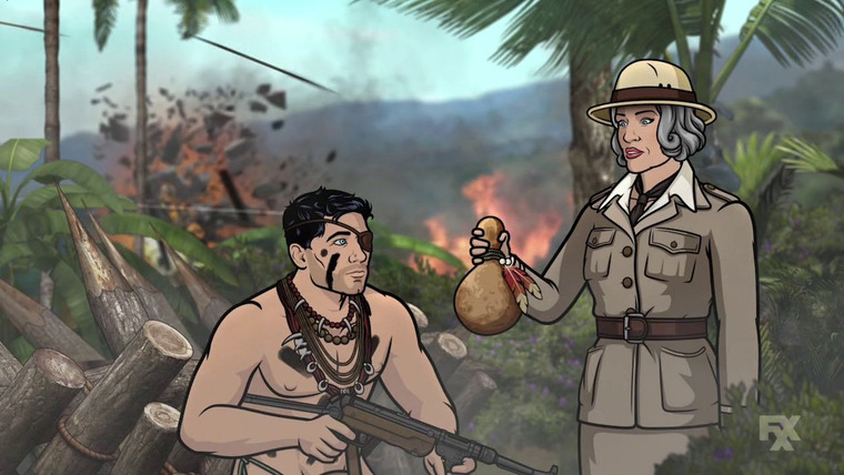 Archer — s09e07 — Comparative Wickedness of Civilized and Unenlightened Peoples