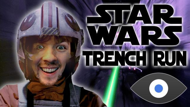 Jacksepticeye — s03e270 — BEST R2D2 IMPRESSION | Star Wars Trench Run with the Oculus Rift