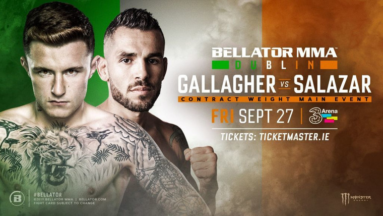 Bellator MMA Live — s16 special-3 — Bellator Dublin: Gallagher vs. Salazar